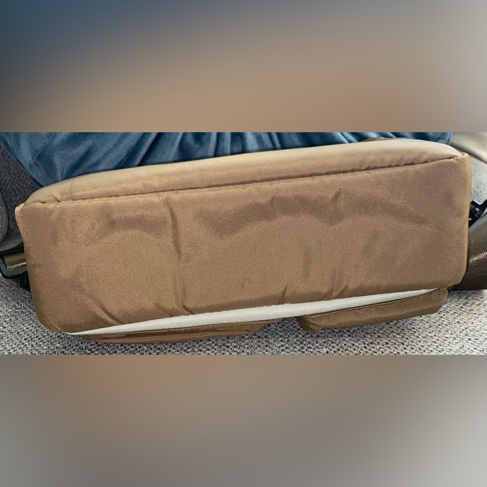 Free People Brown and Cream Crossbody Bag - Picture 11 of 12